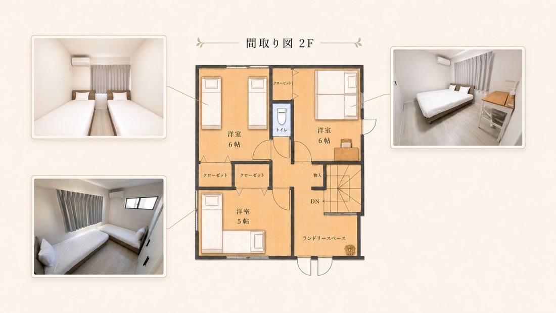 CHODO 江木の間取り図 2階