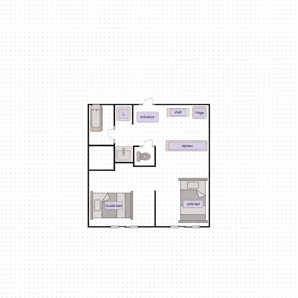 CHODO 光の森の間取り図